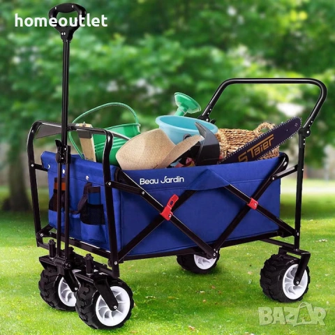 ПРОМОЦИЯ Сгъваема мултифункционална количка BEAU JARDIN DA069, снимка 2 - Други - 53096576