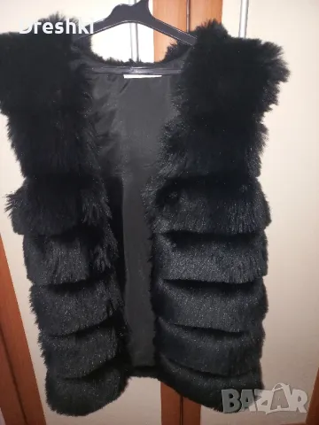 елек с косъм, снимка 1