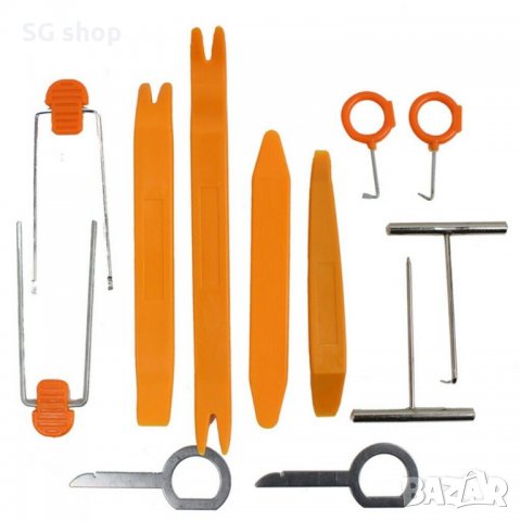 Комплект PVC инструменти за демонтаж на интериорни елементи, снимка 8 - Аксесоари и консумативи - 33722542