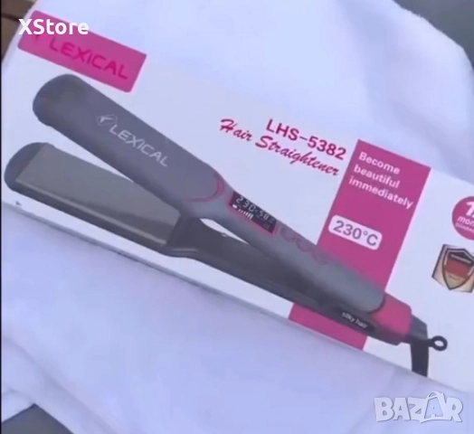 Преса за коса, титаниеви плочи, 230C, 65W, снимка 4 - Преси за коса - 52508368