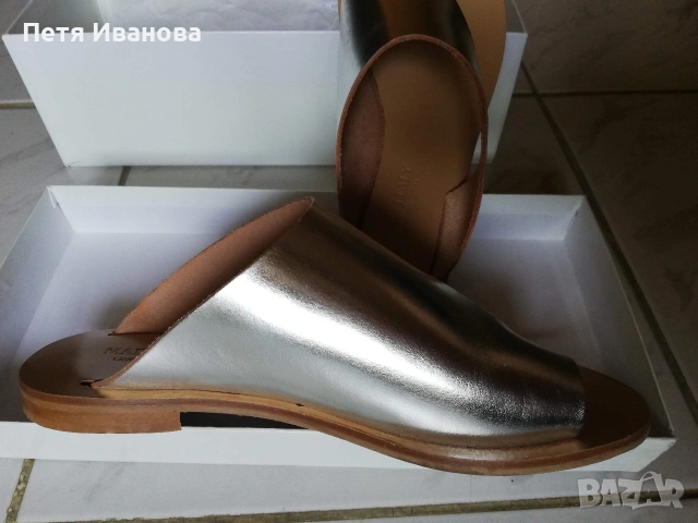 обувки и чехли от естествена кожа , снимка 6 - Дамски обувки на ток - 54013164