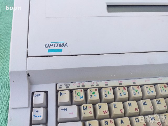 Електронна пишеща машина OPTIMA SP 26, снимка 2 - Друга електроника - 32152559
