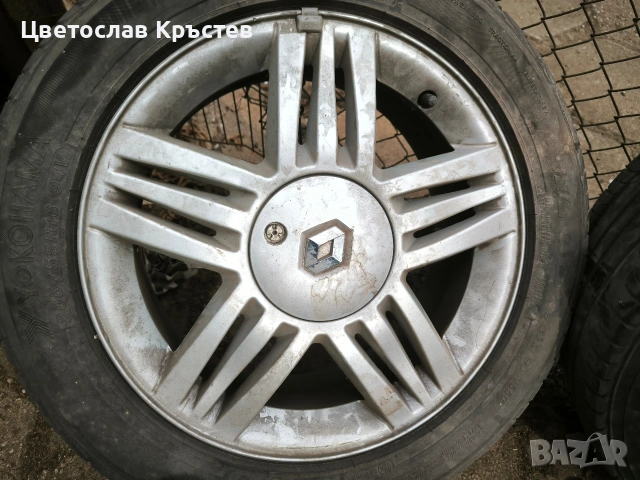 джанти рено Меган 2 с гуми , снимка 5 - Гуми и джанти - 54207126