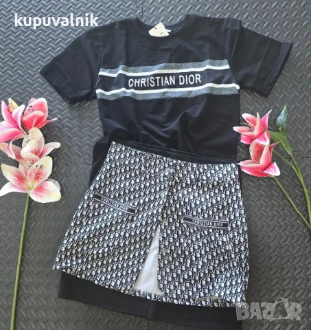 Летен дамски комплект Кристиан Диор, снимка 1