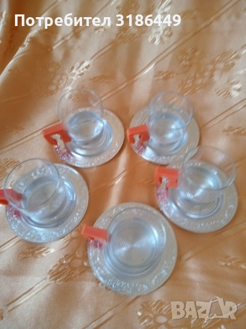 Руски огнеупорен сервиз за кафе