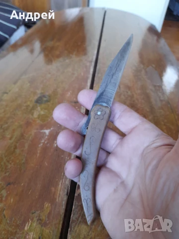 Стар джобен нож,ножче,ножка #123, снимка 5 - Други ценни предмети - 51170859