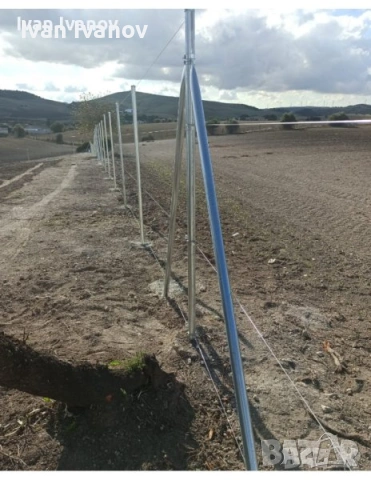 Подпорен кол за огради, снимка 2 - Огради и мрежи - 54257290