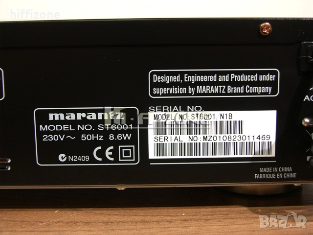 ТУНЕР  Marantz st-6001 , снимка 8 - Ресийвъри, усилватели, смесителни пултове - 52987534