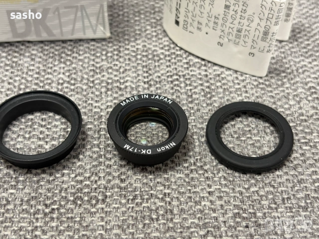 Увеличително стъкло за визьор Nikon DK-17M, снимка 2 - Фотоапарати - 54037704