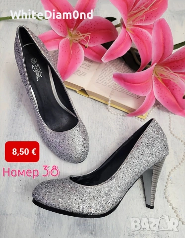 ТОП РАЗПРОДАЖБА НА ДАМСКИ ОБУВКИ НОМЕР 38, снимка 5 - Дамски обувки на ток - 54015234