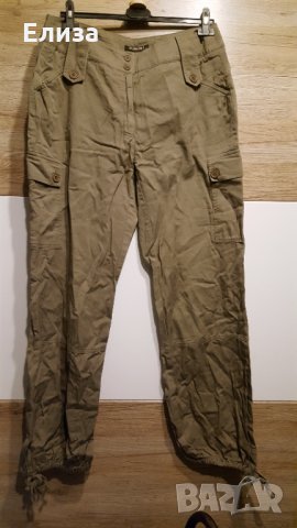 Карго панталон милитъри зелен с джобове.макси размер, снимка 1 - Панталони - 34543121