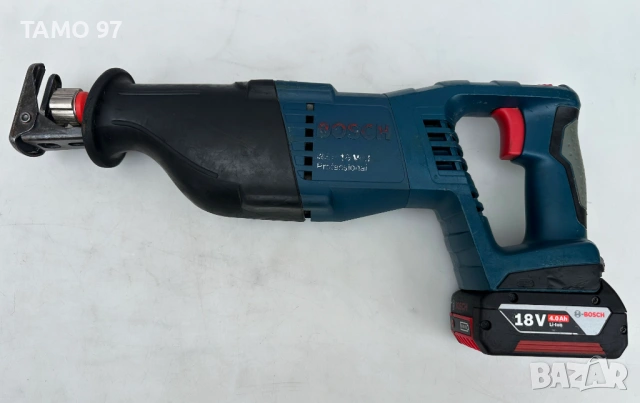 BOSCH GSA 18 V-Li - Акумулаторен саблен трион 2x18V 4.0Ah, снимка 2 - Триони и циркуляри - 54186287