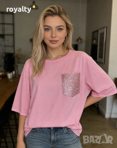 Нова Дамска Тениска Италианско Производство 