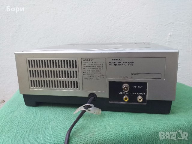 FUNAI VIP 1000  Видео 2, снимка 8 - Плейъри, домашно кино, прожектори - 29184881
