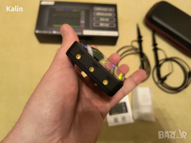 Alientek DS100 50Mhz 250M 3.5IPS Двуканален осцилоскоп с генератор, снимка 12 - Друга електроника - 49741288