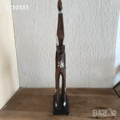 Дървена фигура Слон, снимка 3 - Декорация за дома - 48628488