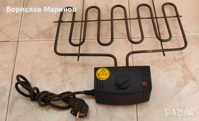 Електрическа скара (барбекю) с терморегулатор 2000W, снимка 5 - Скари - 44589792