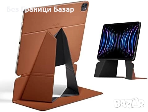 Нов Магнитен калъф кейс стойка за таблет iPad Pro 12.9 2020–2023 MOFT Айпад Само черен