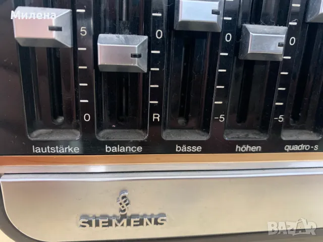 Siemens RS 303 Радио усилвател , снимка 6 - Ресийвъри, усилватели, смесителни пултове - 49490196