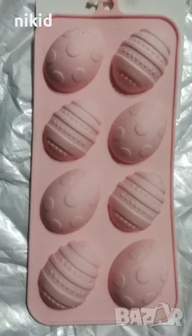 8 яйца яйце на точки и черти силиконов молд форма фондан шоколад гипс декор