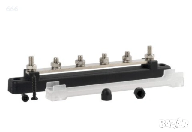 Маса плюс разпределителен блок колектор M6 12V - 48V 150A AMIO-03808, снимка 2 - Аксесоари и консумативи - 53214624