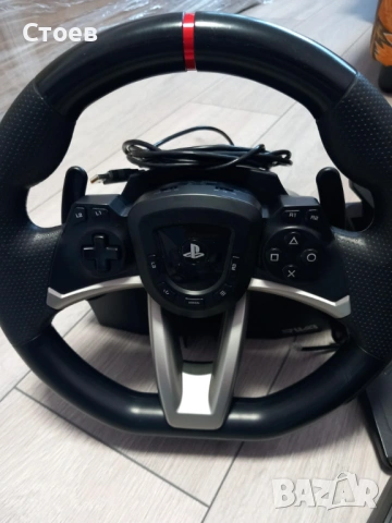 Волан HORI Racing Wheel Apex PS5 & PC, снимка 4 - Аксесоари - 54083724