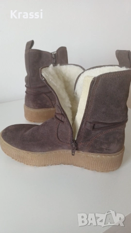 Кафяви боти Tamaris 37, снимка 6 - Дамски боти - 52024125