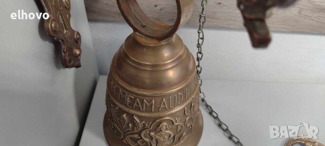 Стара бронзова камбана за врата#1, снимка 4 - Антикварни и старинни предмети - 44365741