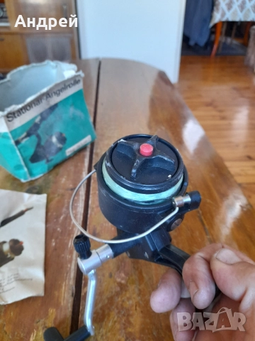 Стара риболовна макара Germina Nixe de Luxe 2, снимка 4 - Макари - 51433640