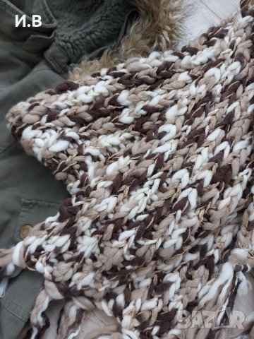 Голям зимен шал , снимка 2 - Шалове - 31457124
