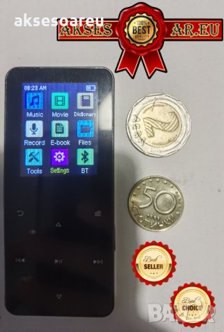 Портативен Bluetooth MP3 музикален плеър с 32GB карта памет преносим видео Player 1,8" LCD HD MP4 По, снимка 10 - MP3 и MP4 плеъри - 35154343