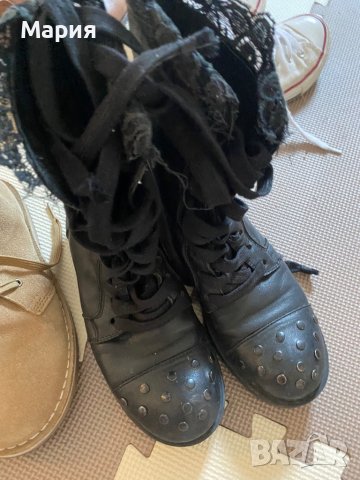 Обувки на ток, кецове конверс, велурени обувкик, снимка 8 - Дамски обувки на ток - 36917081
