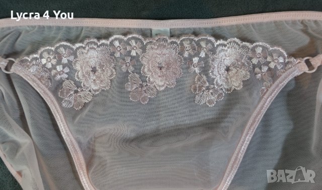 M светло-розови тюлени бикини с висока талия, снимка 2 - Бельо - 39123966