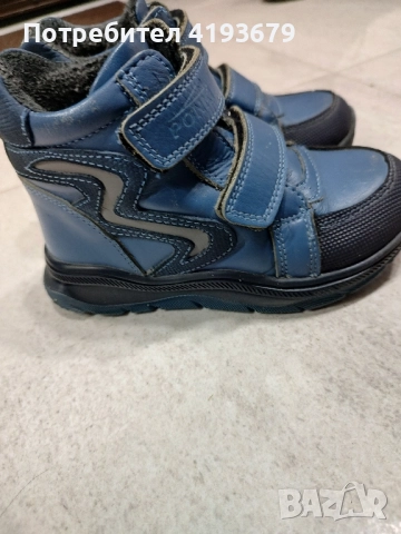 Детски ботушки естествена кожа Ponki 27 номер , снимка 3 - Детски боти и ботуши - 52343895