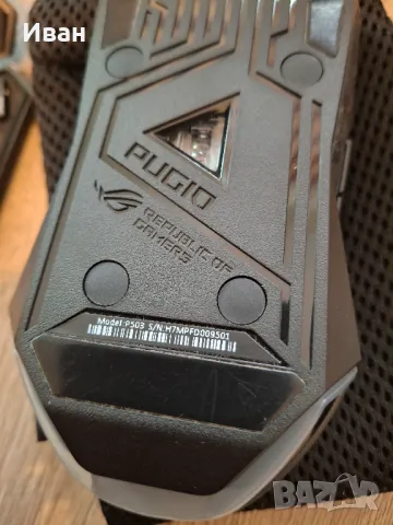 Мишка Asus ROG Pugio, снимка 6 - Клавиатури и мишки - 50341396