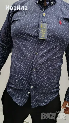 Нова мъжка риза с дълъг ръкав Polo Ralph Lauren , снимка 2 - Ризи - 49694772