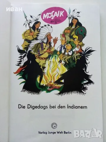Комикс Mosaic №3 "Bei den Indianern" - 1975г., снимка 2 - Списания и комикси - 50113052