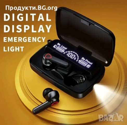 Безжични TWS Слушалки с LED Кутия и Шумопотискане, снимка 7 - Bluetooth слушалки - 50762281