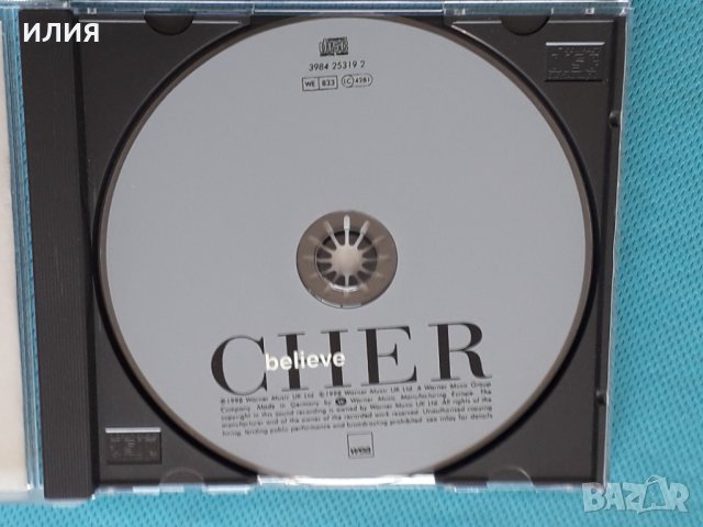 Cher – 1998 - Believe(Dance-pop,Disco), снимка 2 - CD дискове - 44313050