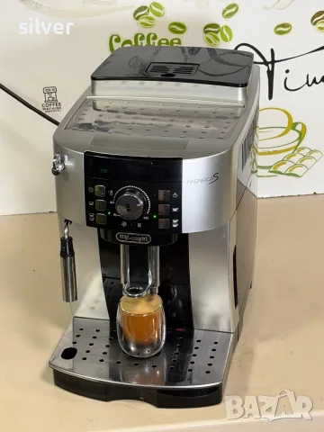 Кафемашина кафе автомат delonghi magnifica S с гаранция, снимка 3 - Кафемашини - 56215671