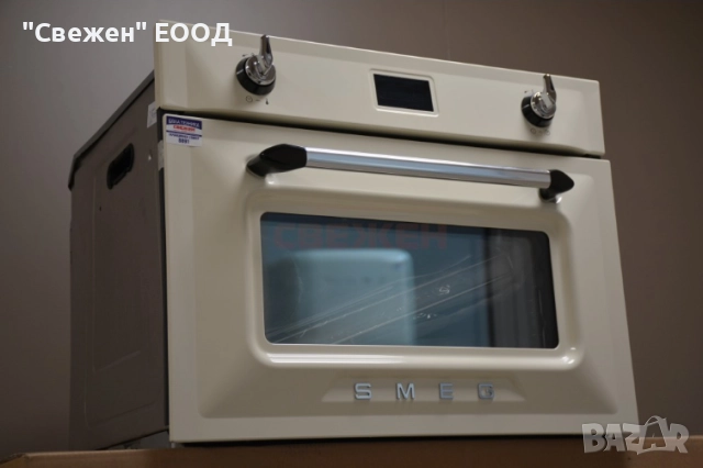 Конвектомат на пара SMEG SF4920VCP1, Victoria Line, С пара, 45 см, снимка 2 - Печки, фурни - 51970287