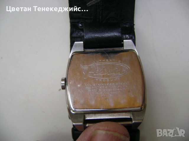 Продавам 5 броя кварцови часовника Fossil,Casio,Swatch, снимка 3 - Мъжки - 54264226