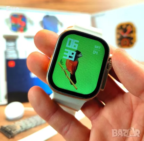 Часвоник - i18 ultra 5 каишки, снимка 2 - Смарт часовници - 48656362