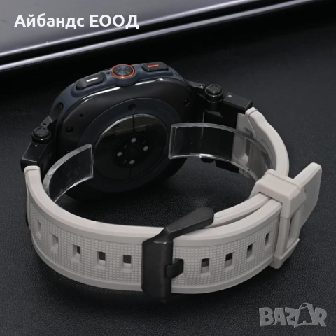 Титаниева TPU каишка за Samsung Galaxy Watch Ultra 47mm, снимка 9 - Samsung - 52124172