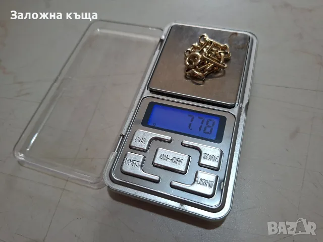 Златна гривна - 7,78 гр. / 585 / 14К / 20 см., снимка 8 - Гривни - 56105989