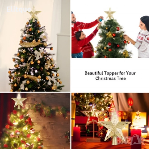 3D прожектор за Елха 6 Визии - Звезда ТОП ПРОДУКТ ЗА 2025, снимка 4 - Други стоки за дома - 52650355