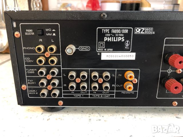 Philips FA-890, снимка 10 - Ресийвъри, усилватели, смесителни пултове - 42798527