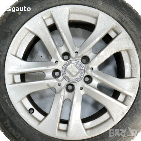 Алуминиеви джанти 5x112 с гуми R16 Mercedes-Benz C-Class 204 (W/S/C) 2007-2014 ID: 144596, снимка 2 - Гуми и джанти - 49554126