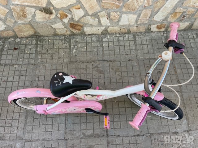 Детски велосипед 16 цола с предна и задна спирачка, снимка 4 - Велосипеди - 42023457