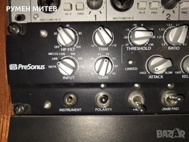 Preamp EQ Commproser Presonus, снимка 2 - Ресийвъри, усилватели, смесителни пултове - 48676609